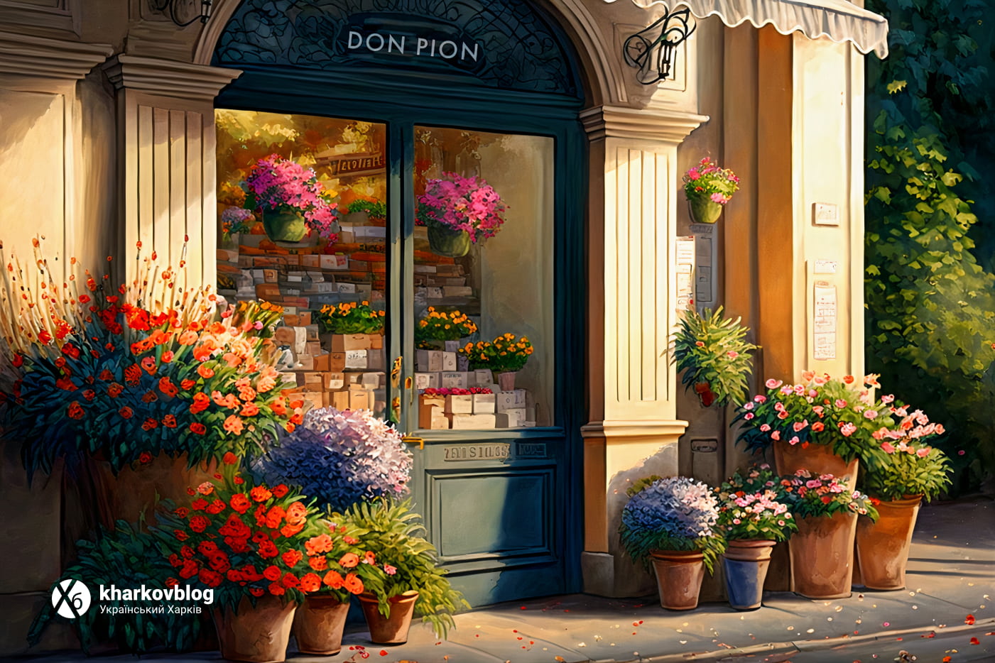 Інтернет-магазин з продажу квітів та рослин - DON PION
