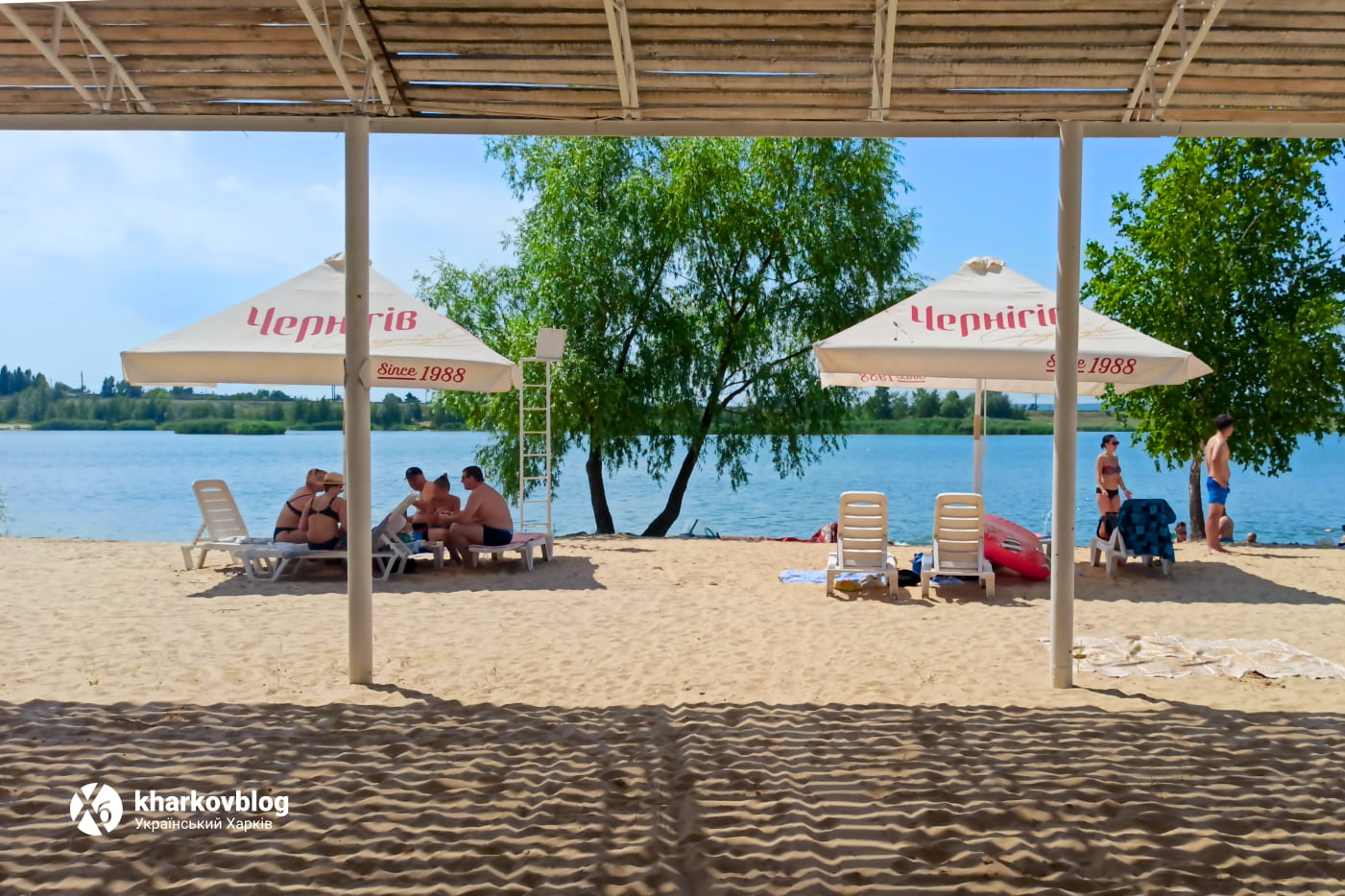 White Beach: Белый пляж Белюдовка Харьков