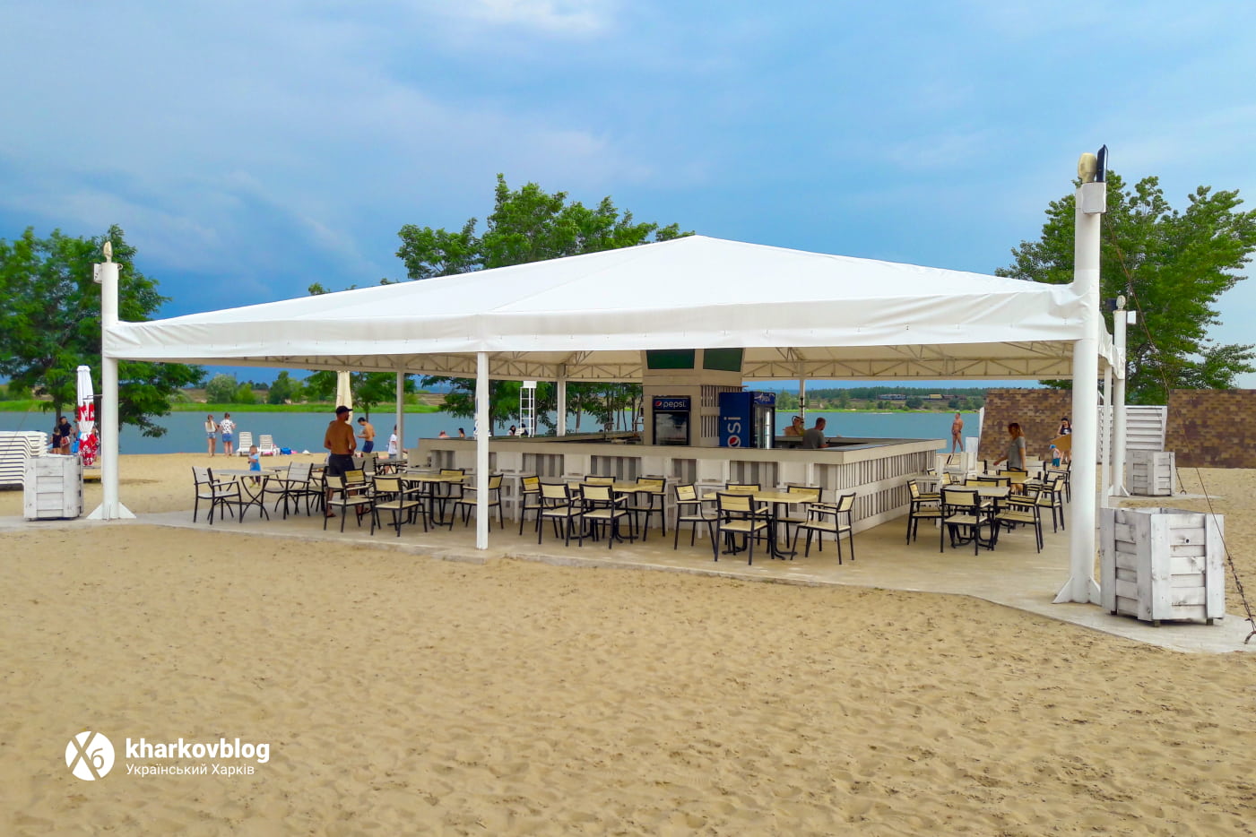 White Beach: Белый пляж Белюдовка Харьков