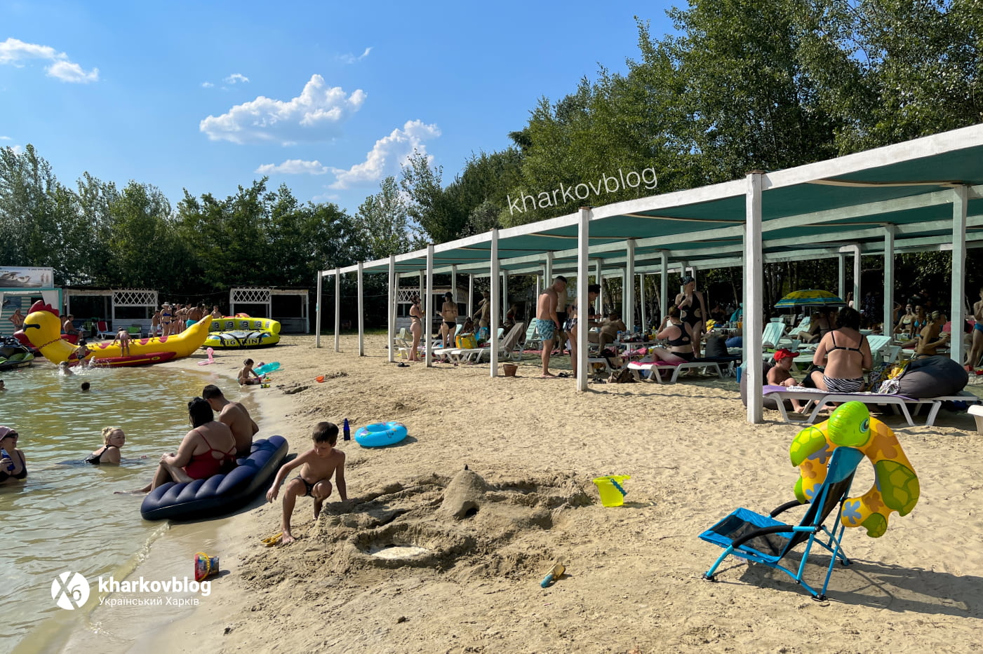 Пляж Sun Dali Beach Безлюдовка фото и отзывы