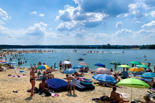 Харківські пляжі, річки та озера