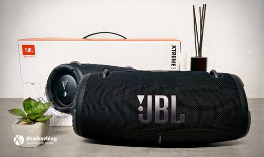 Портативная акустика JBL Xtreme 3 – максимальная мощность при минимальных габаритах