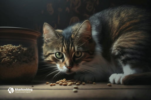 Как правильно хранить сухие корма для кошек и собак?