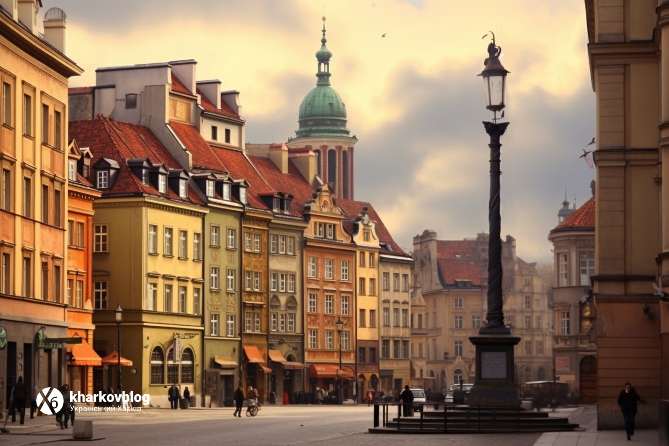 Лучшие туристические места в Варшаве
