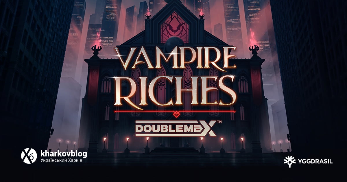 Знайомимось з Нью-Йоркським кланом вампірів в новому випуску Vampire Riches DoubleMax від Yggdrasil Gaming