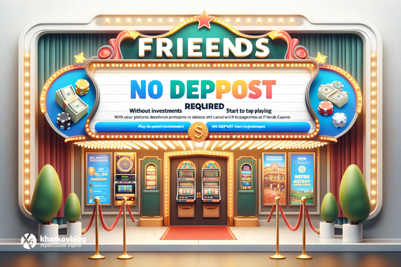 Как в онлайн казино Friends играть без вложений?