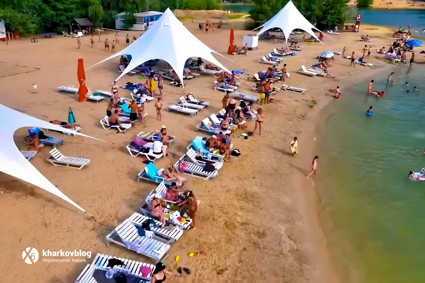 Безлюдовка пляж NEBO в Харькове
