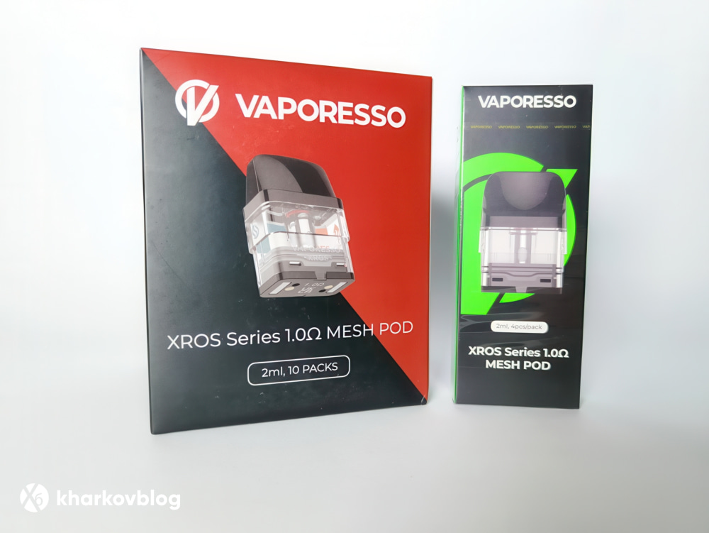 Картридж Vaporesso XROS: пять аргументов в пользу покупки